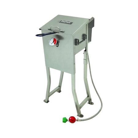 Bayou Classic Bayou Classic 700-725 57000 BTU Stainless Steel Bayou Fryer 2.5 gal 700-725